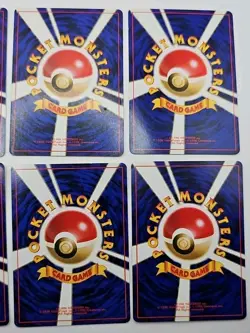 Vintage Japanese Pokemon Card Lot Of 8 Cards - Various Sets Conditions Gym - Image 4