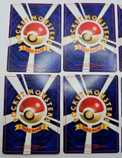 Vintage Japanese Pokemon Card Lot Of 8 Cards - Various Sets Conditions Gym - Image 5