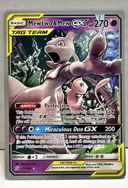 Mewtwo and Mew GX Tag Team Pokemon World Championships 2019 - NM - Image 1