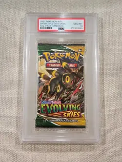 2021 Evolving Skies Umbreon Foil Pack PSA 10 Gem Mint Pokemon - Image 1