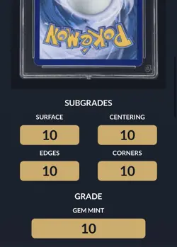 Pokemon TCG Mega Lucario EX 179/132 ACE 10 Perfect Sub Grades - Image 4
