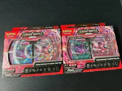 LOT OF (2) Pokemon TCG Team Rocket's Mewtwo ex League Battle Deck Sealed New - Image 1