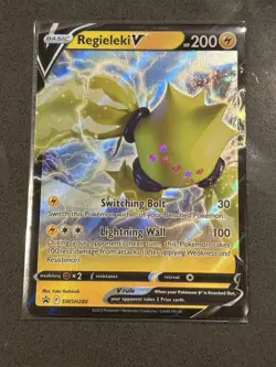 Regieleki V - SWSH280 - Pokemon TCG Black Star Promo (2023) - LP - HOLO - Image 1