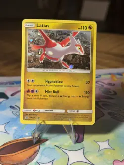 Latias SM135 Holo Rare Sun & Moon: Black Star Promo 2018 Pokemon LP SWIRL 💫 - Image 1