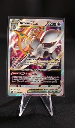 Pokemon Arceus VSTAR 123/172 Swsh09: Brilliant Stars Holo NM - Image 1