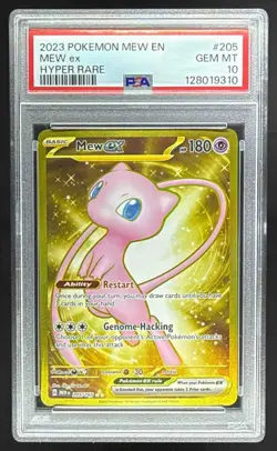 2023 Pokemon SV 151 Mew ex #205/165 PSA 10 - Image 1