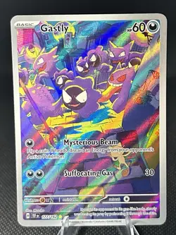 Pokemon TCG Gastly Scarlet & Violet Temporal Forces 177/162 - Image 1