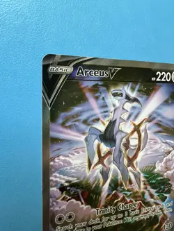 Pokemon Arceus V Brilliant Stars Full Art Ultra Rare Holo 166/172 220 HP - Image 3