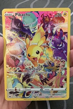 ⚡ Pokemon Pikachu 160/159 Crown Zenith Full Art Secret Rare Holo – NM ⚡ - Image 3