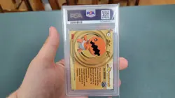 PSA 9 LOW POP 2003 topps Pokemon Advanced Trapinch #83 Foil POP 3 - Image 4