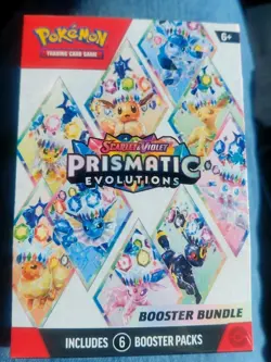 Pokemon TCG Prismatic Evolutions Booster Bundle - New Factory Sealed - Image 1