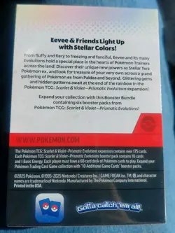Pokemon TCG Prismatic Evolutions Booster Bundle - New Factory Sealed - Image 2