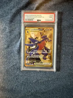 2025 POKEMON DRI EN CYNTHIA'S GARCHOMP ex HYPER RARE PSA 9 - Image 1