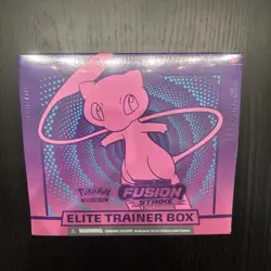 Pokemon Fusion Strike Elite Trainer Box ETB Sealed Sword & Shield Mew - Image 1