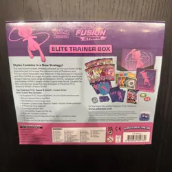 Pokemon Fusion Strike Elite Trainer Box ETB Sealed Sword & Shield Mew - Image 2