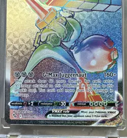 Pokemon Melmetal VMAX 080/078 Secret Rare Rainbow Holo Pokemon TCG Near Mint - Image 3