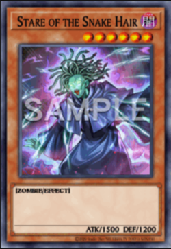 Yugioh! Stare of the Snake Hair Maze of the Muertos MZMU-EN003 - Image 1