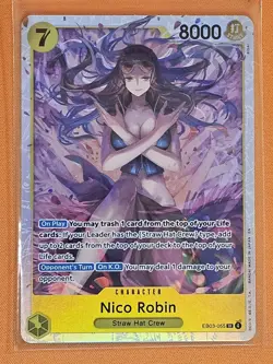 Nico Robin (055) EB03-055 Extra Booster: One Piece Heroines Edition Foil - Image 1