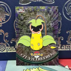 Victreebel #71 Chrome Holo Pokemon Topps Chrome Series 1 Card NM - Image 1
