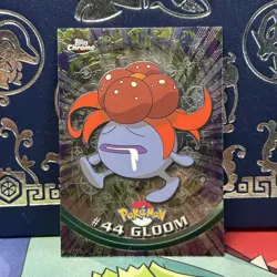 Gloom #44 Chrome Holo Pokemon Topps Chrome Series 1 Card NM - Image 1