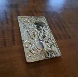 1999 Pokemon 23K Gold Plated Trading Card - #6 Charizard - Burger King Edition - Image 1