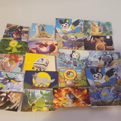 100 RANDOM MINI POKEMON CARD CUTOUTS GREAT FOR BINER AND DISPLAY - Image 2