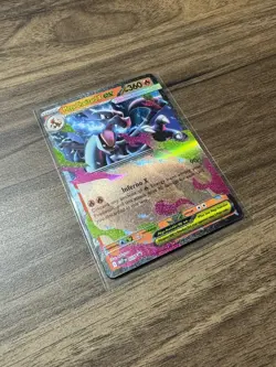 Pokemon TCG Mega Charizard X EX MEP 029 Black Star Promo Card + TIN Near Mint - Image 4