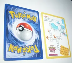 POKEMON CARD ZAPDOS LEGENDARY BIRDS BLACK STAR PROMO No. 23 - Image 3