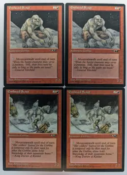 Enslaved Scout - MTG - Alliances - Red (4 Cards) - Fast Shipping - Image 1