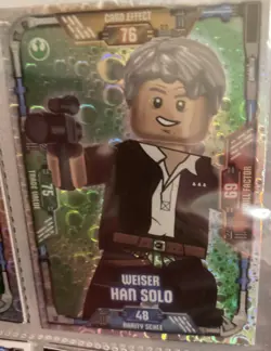 Blue Ocean LEGO Star Wars Series 1 Trading Card - German -#12 - Image 1