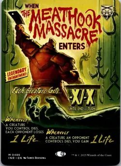 The Meathook Massacre (Showcase) 486 Innistrad Remastered NM MTG - Image 1