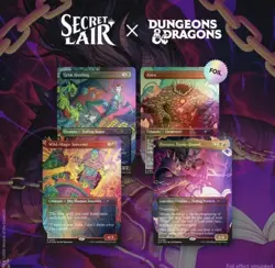 Secret Lair x Dungeons & Dragons: Shadows Over Baldur's Gate Foil MTG PRESALE - Image 1