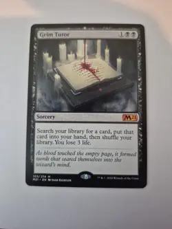 1x Magic MTG: Grim Tutor - Core Set 2021 (M21) Mythic Rare NM x1 - Image 1