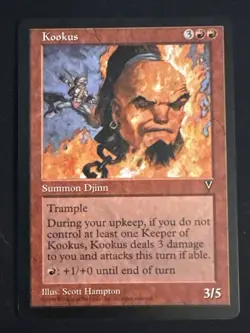 1x Kookus (86) Visions LP MTG Magic the Gathering x1 MKE - Image 1