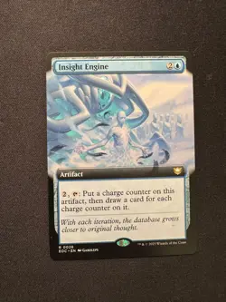 INSIGHT ENGINE (EXTENDED ART) - Magic: The Gathering - NM/M - Image 1