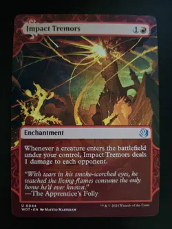 Impact Tremors NM Wilds of Eldraine: Enchanting Tales MTG FREE SHIPPING - Image 1