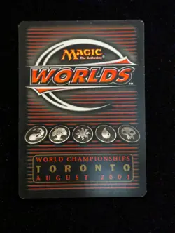 Tsabo's Web x1 LP MTG - World Championship Gold Border 2001 - Image 2