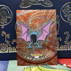 GOLBAT 2000 TOPPS CHROME POKEMON TV ANIMATION EDITION #42 MP - Image 1