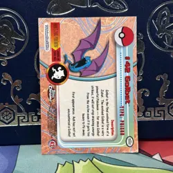 GOLBAT 2000 TOPPS CHROME POKEMON TV ANIMATION EDITION #42 MP - Image 2