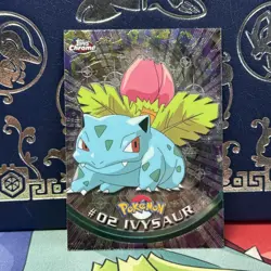 Pokemon - Ivysaur #2 NM/M Topps Chrome - Image 1