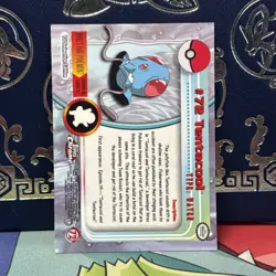 Tentacool - #72 - Topps Chrome - Pokemon NM - Image 2