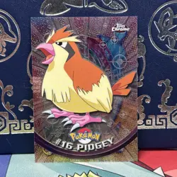 Pidgey Topps Chrome Pokemon #16 NM - Image 1
