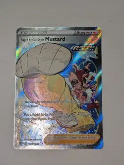 Rapid Strike Style Mustard TG27/TG30 Brilliant Stars ~ Full Art ~ Pokemon TCG - Image 1