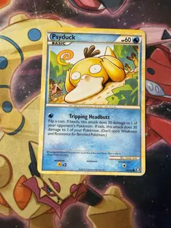 Pokemon TCG - Psyduck 74/102 - Vintage Rare - HGSS Triumphant - Image 1