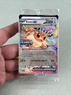 Pokemon Eevee EX 75/131 Stamped Prismatic Evolutions Surprise Promo Sealed - Image 3