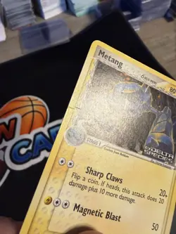 Metang 49/113 EX Delta Species Reverse Holo STAMPED Pokemon Moderate Play MP - Image 2