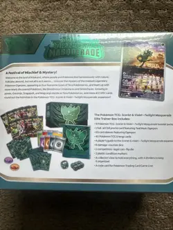 Pokemon Scarlet Violet TWILIGHT MASQUERADE Elite Trainer Box FACTORY SEALED ETB - Image 2