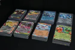 HUGE 400 Ex Lot Pack-Fresh Guaranteed Bulk Pokemon Scarlet Violet Mega Evolution - Image 2