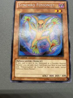 Yu-Gi-Oh! Synchro Fusionist Rare 1st Edition DREV-EN035 HP - Image 1