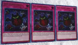 Yugioh 3x Full Force Virus LCKC-EN049 Ultra Rare 1st Edition Near Mint Playset - Image 5